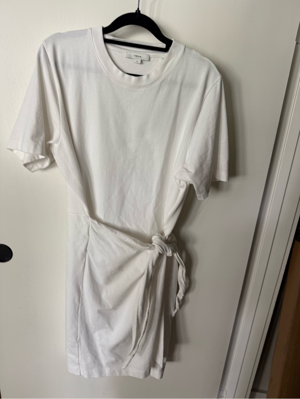 Vince White Crewneck Tee